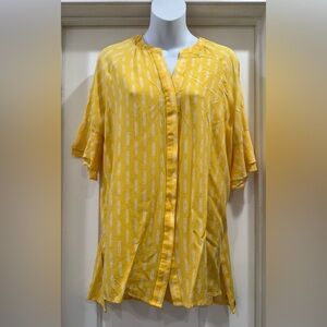 Matilda Jane Golden Hour Tunic Blouse Size Small